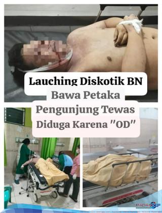 Heboh,Launching Diskotik BN Binjai,Salah satu pengunjung Tewas Diduga karna over dosis